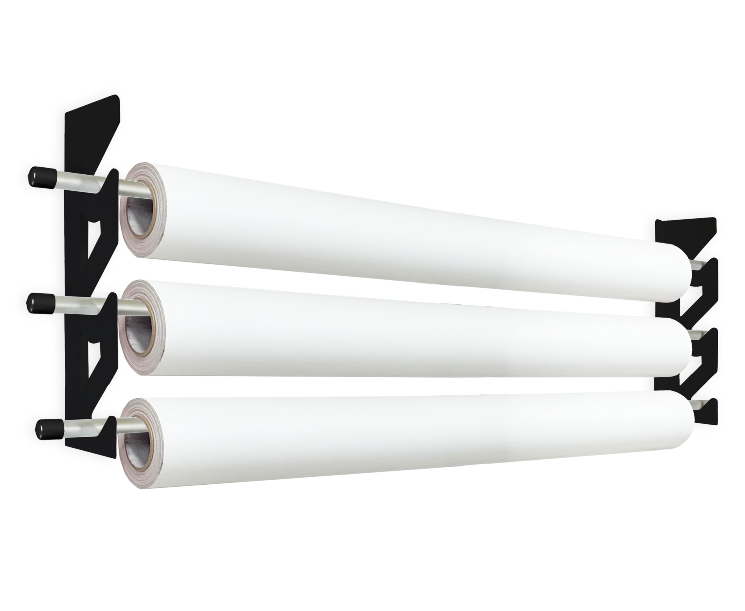 3 Roll Black Wall Mount Storage System Rack Kit Car | Desertcart Seychelles, image size:2560x2099