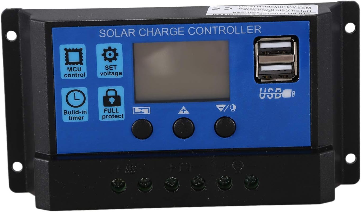 regolatore solare con usbs