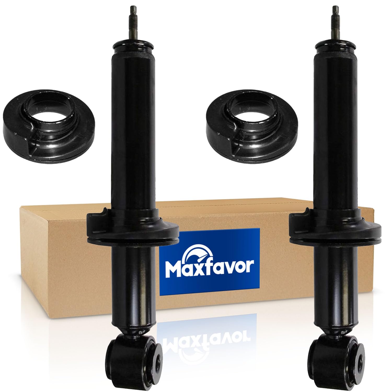 Maxfavor Rear Struts Shocks fit for Lincoln Navigator 2007 2008 2009 2010 2011 2012 2013 2014 2015 2016 2017 2018 2019, Shock Absorbers Struts Amortiguadores