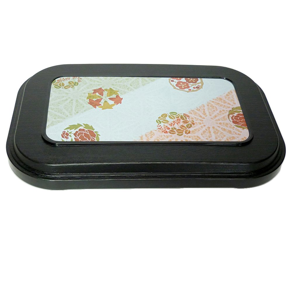 Shokado F-260 Long Angle Side Food Flower Calendar, Machine Washable, 10.4 x 6.8 x 1.9 inches (26.5 x 17.2 x 4.8 cm), Polypropylene Resin, Dishwasher Safe (7-328-7), Restaurant, Ryokan, Japanese Tableware, Commercial Use