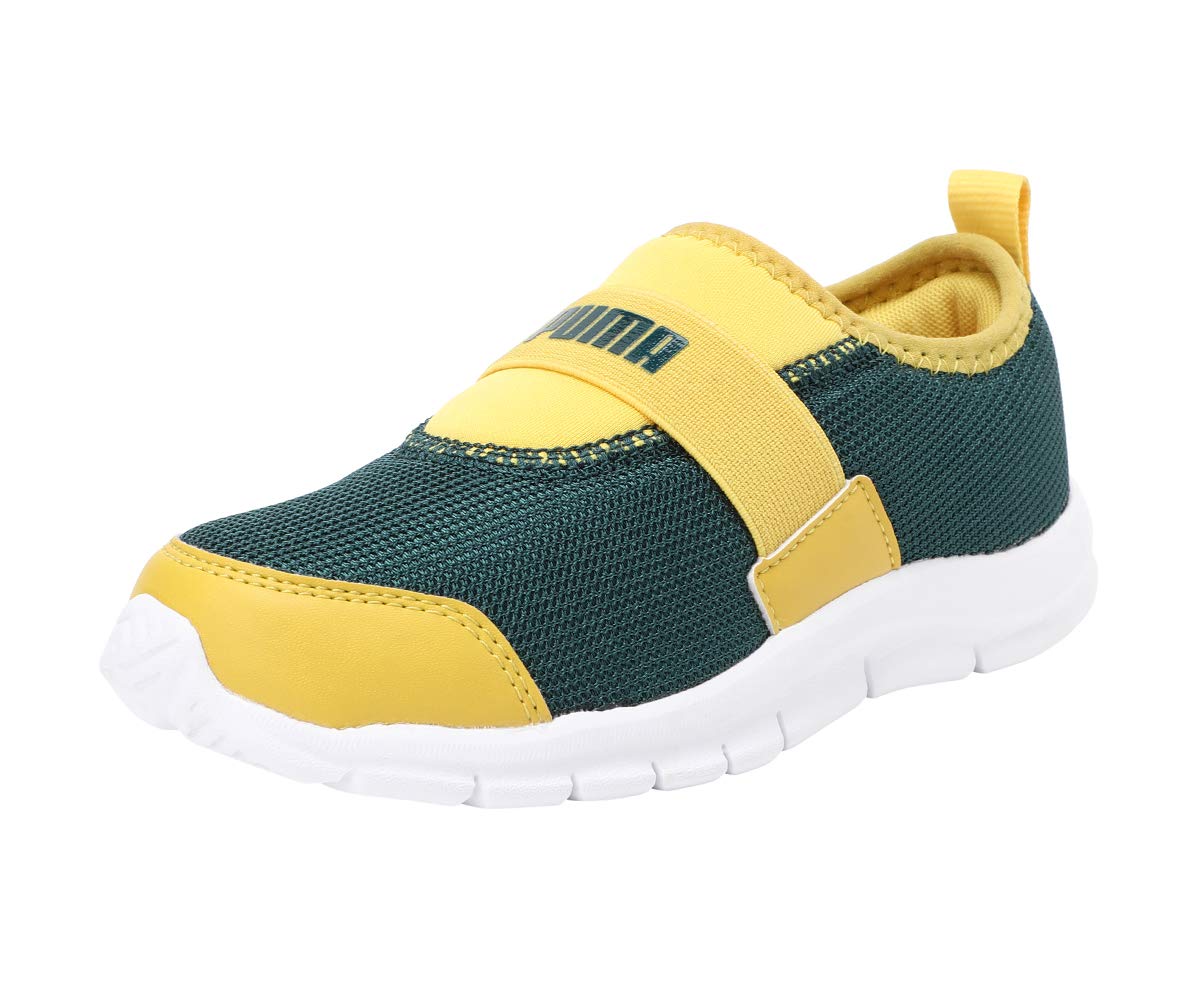 Puma unisex-adult Flex PS IDP Closed shoe Ponderosa Pine-Sulphur-Puma Black 1 UK (37459901) (B085Y9VMC2) Amazon Price History, Amazon Price Tracker