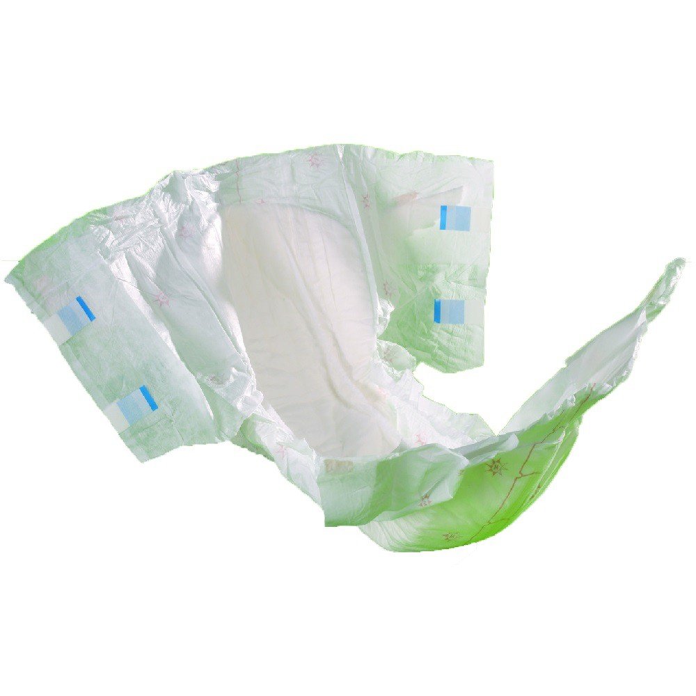 Janilec HCI032-BL Supreme Fit Regular Plus All In One Brief, Medium, Blue (Pack of 104)