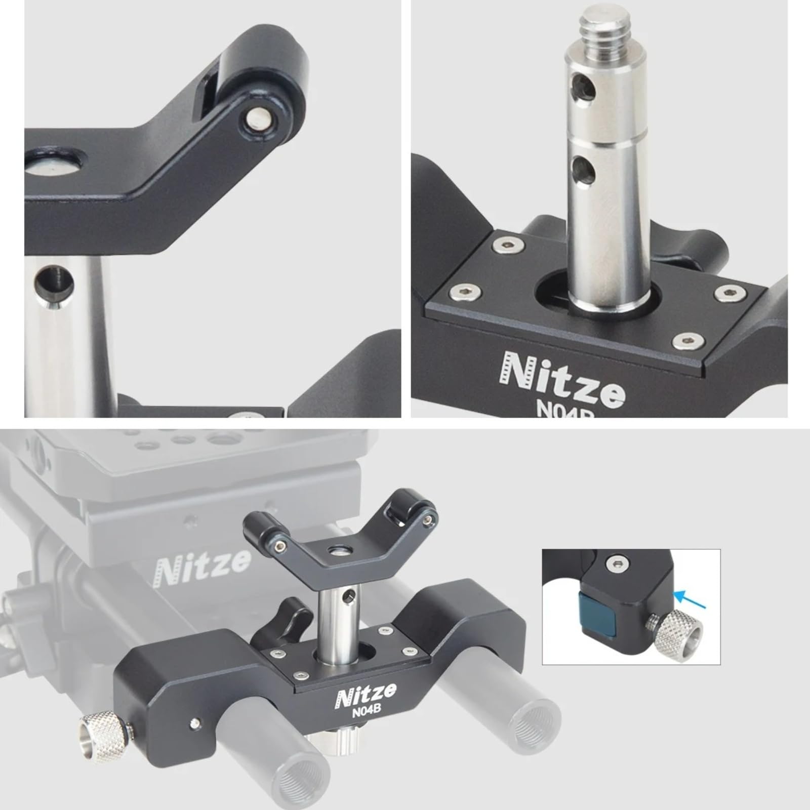 Amazon.co.jp: Generic Nitze 15mm Universal LWS Lens Support with