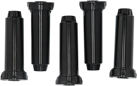 5Pcs Buried Sprinkler Nozzle, G1/2 Female Thread Pop Up Sprinkler Head, Lifting Scattering Nozzle with Built - in Filter, Adjustable Angle 25 - 360 for Garden Lawn Irrigation