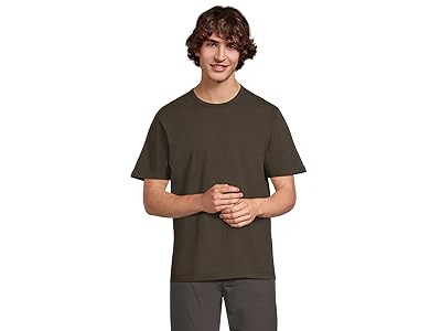 Vince Garment Dye Short Sleeve Crew Men