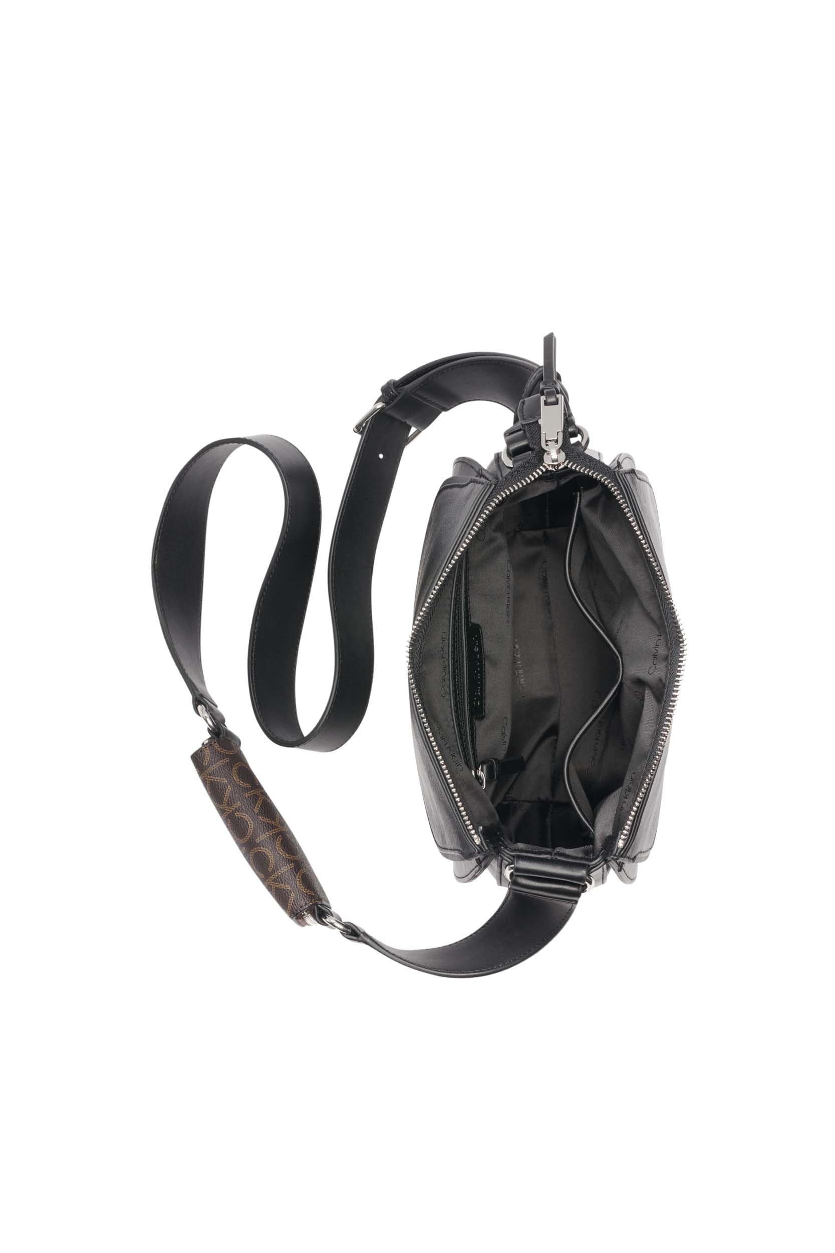 Calvin Klein Bella Novelty Crossbody, Schwarz/Silber, mehrfarbig, Einheitsgröße – Ansicht 4
