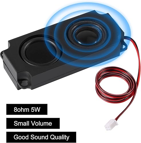 Miniatura 10 de Dweii 4 unids 4 ohmios 3 vatios mini altavoz 4ohm 3w loundspeaker micro altavoz para Arduino with11mm longitud de línea JST-PH2.0.000 in-2 pin