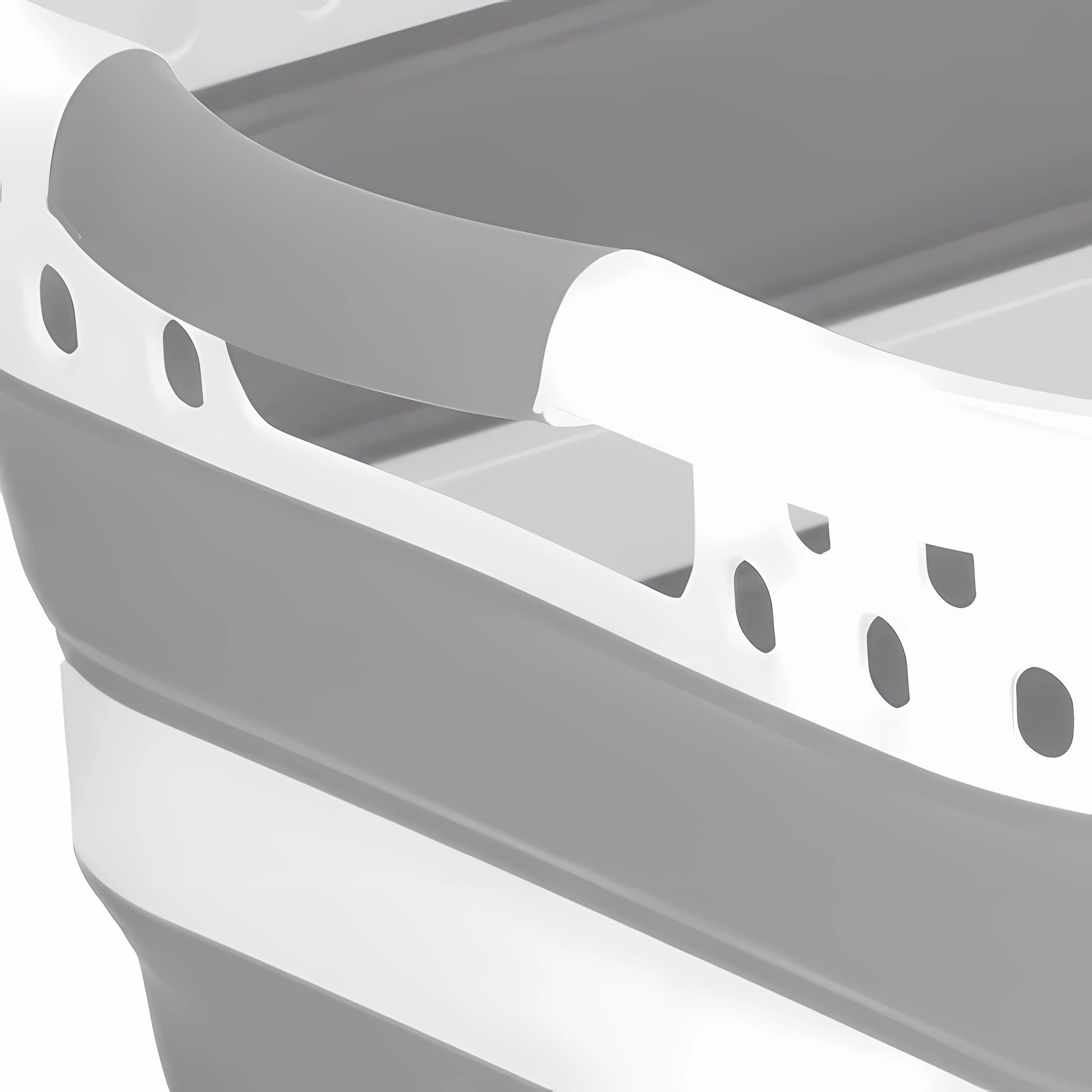 Platzsparende Wäschekörbe – 2er Set faltbare Wäschebox 24L & 36L, großer Wäschekorb klappbar, ideal für Haushalt & Camping, Laundry Basket faltbar für Kleidung & Wäschekorb groß