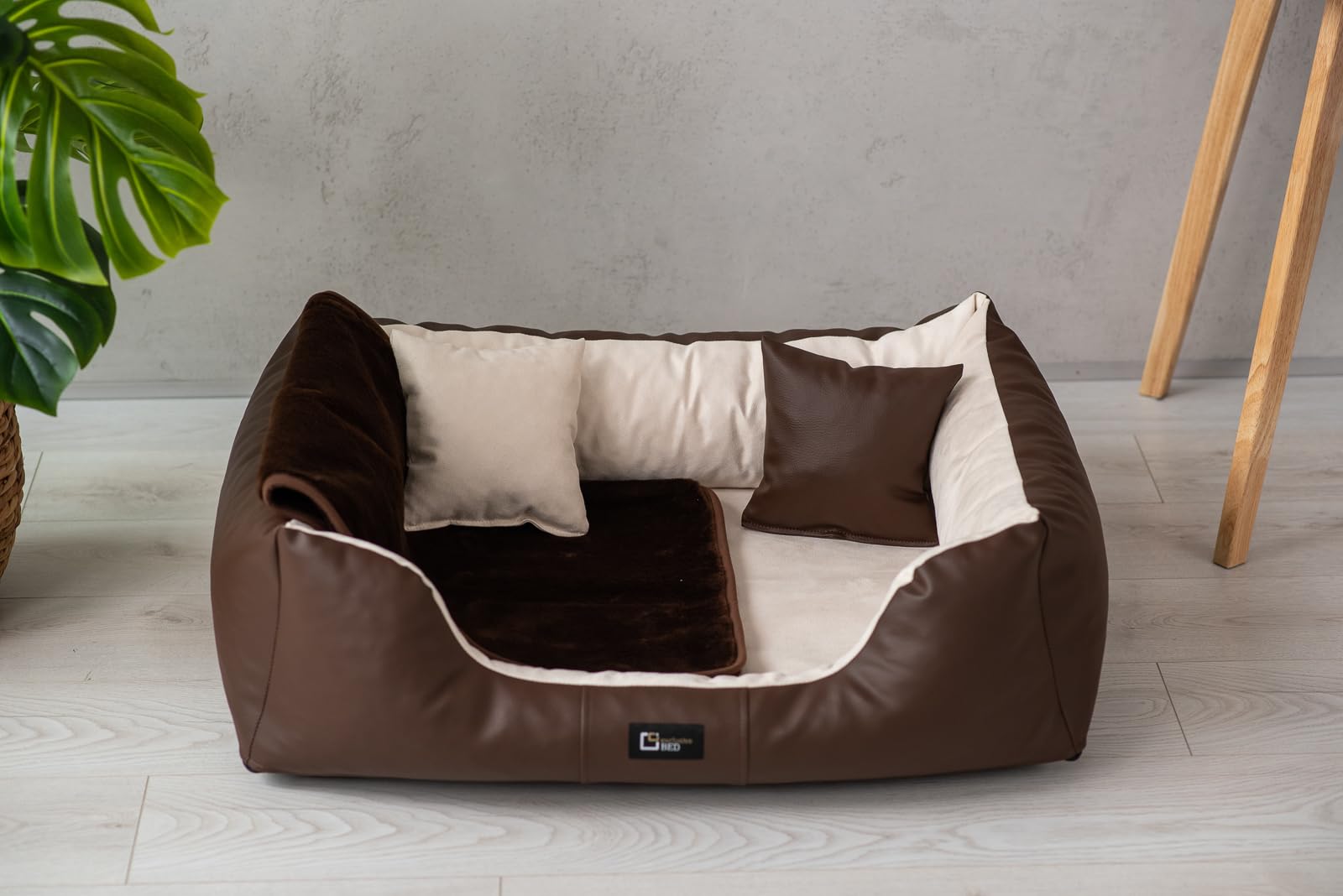 Manta para perros de piel sintética M-XL, 5 colores, doble cara, suave, cálida, mullida, lavable, manta para gatos (verde menta, XL)