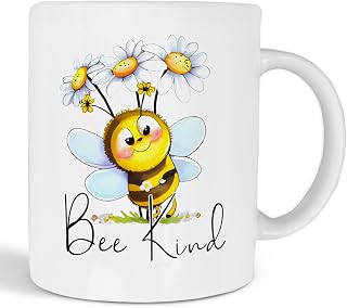 Bee Kind Mug, Bee Coffee Mug, Bee Keepers Gift for Bee Lovers, Kindness Quotes