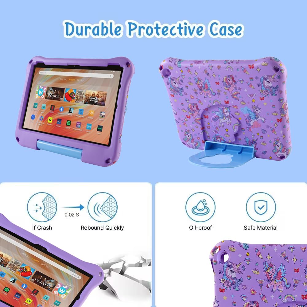 Amazon.co.jp: Simicoo Fire HD 10 キッズ タブレットケース キッズ