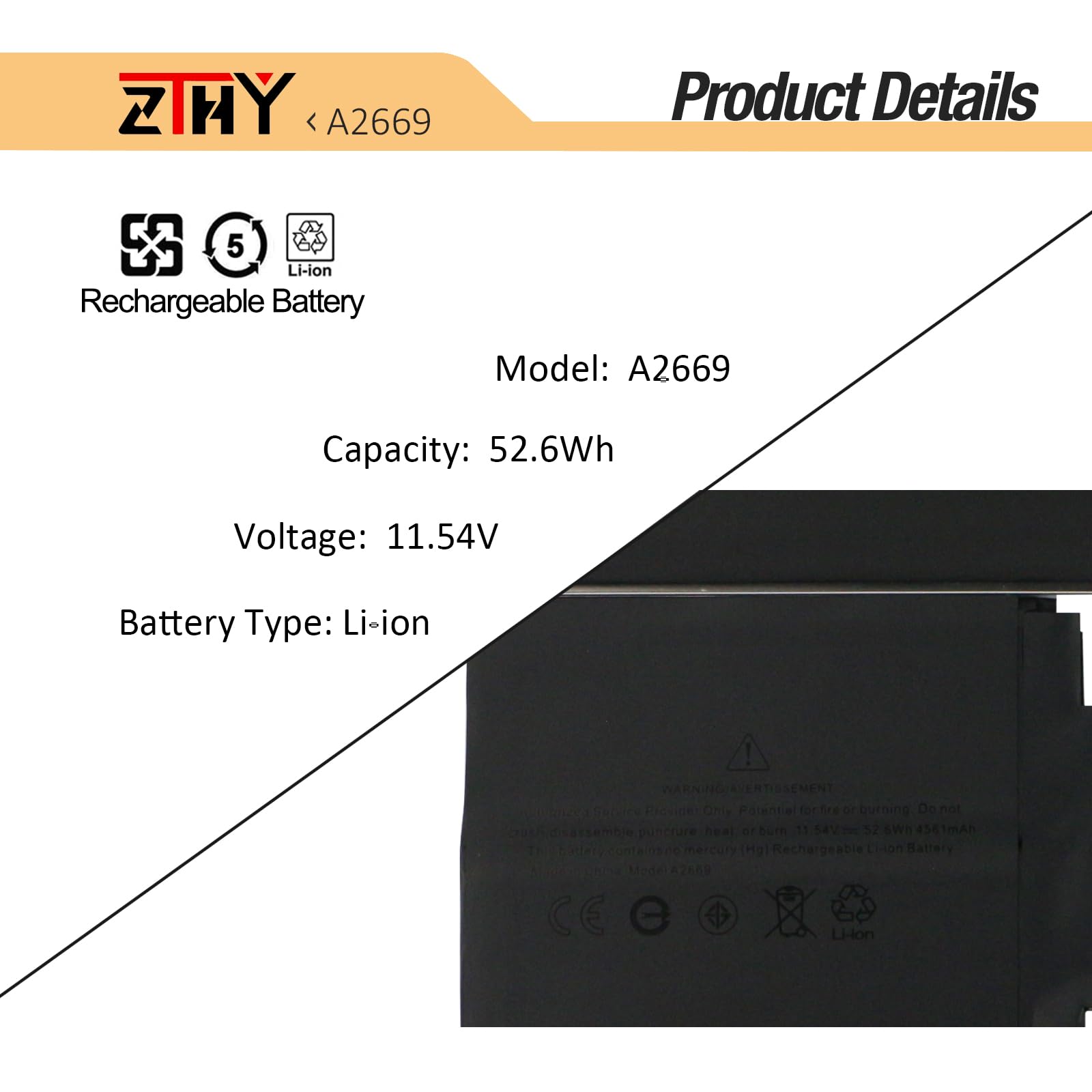 Amazon.com: A2669 A2681 Laptop Battery Replacement for MacBook AIR
