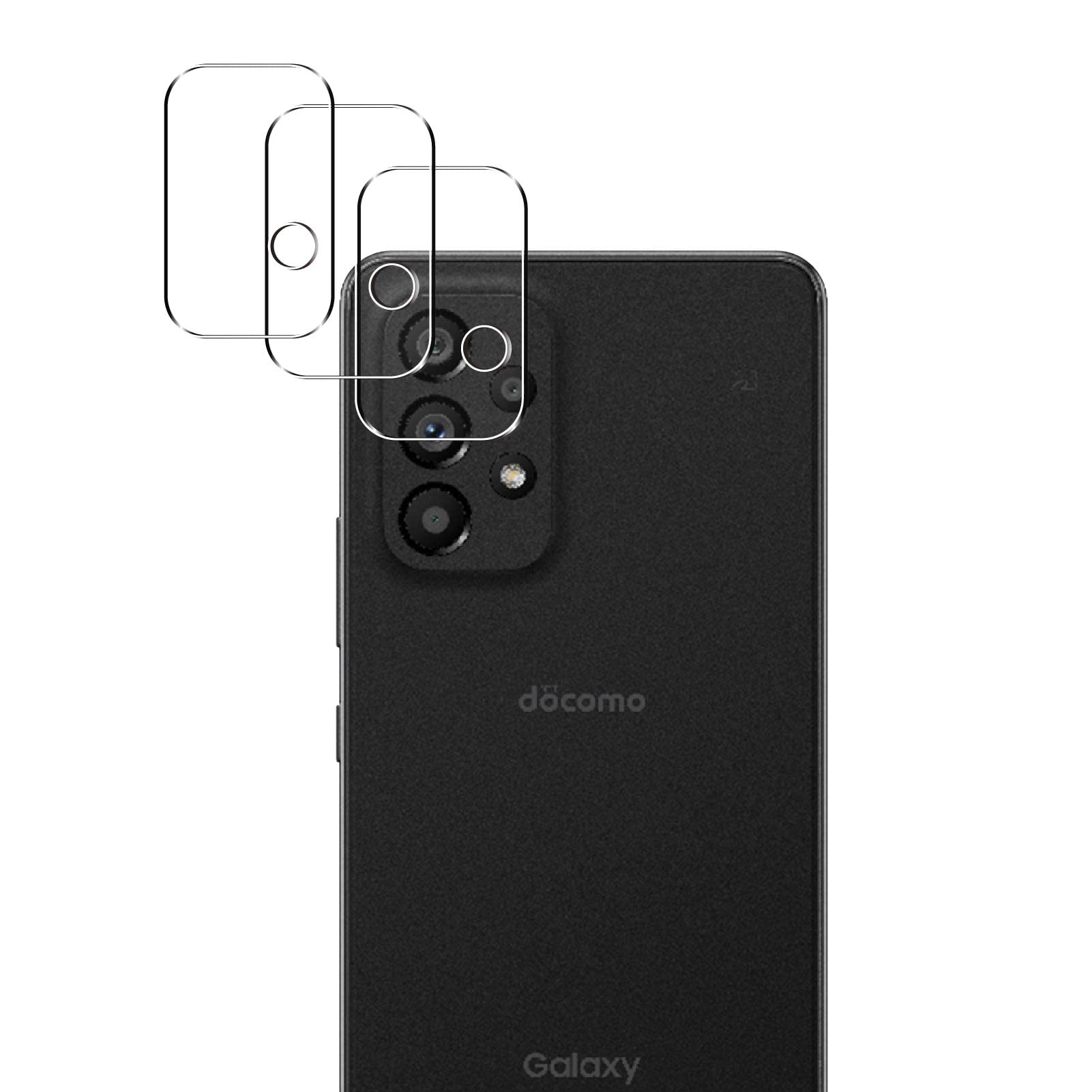 【3枚セット日本AGC旭硝子】対応 Galaxy A53 5G SC-53C SCG15 カメラフィルム Galaxy A53 5G カメラ保護フィルム 日本旭硝子製 さらさら 強化ガラス ギャラクシーA53 レンズフィルム 液晶 極薄 厚さ0.26 高硬度9H 3D Touch対応 指紋防止 気泡防止 飛散防止 自動吸着 撥油性 耐衝撃 高透過率 貼り付け簡単