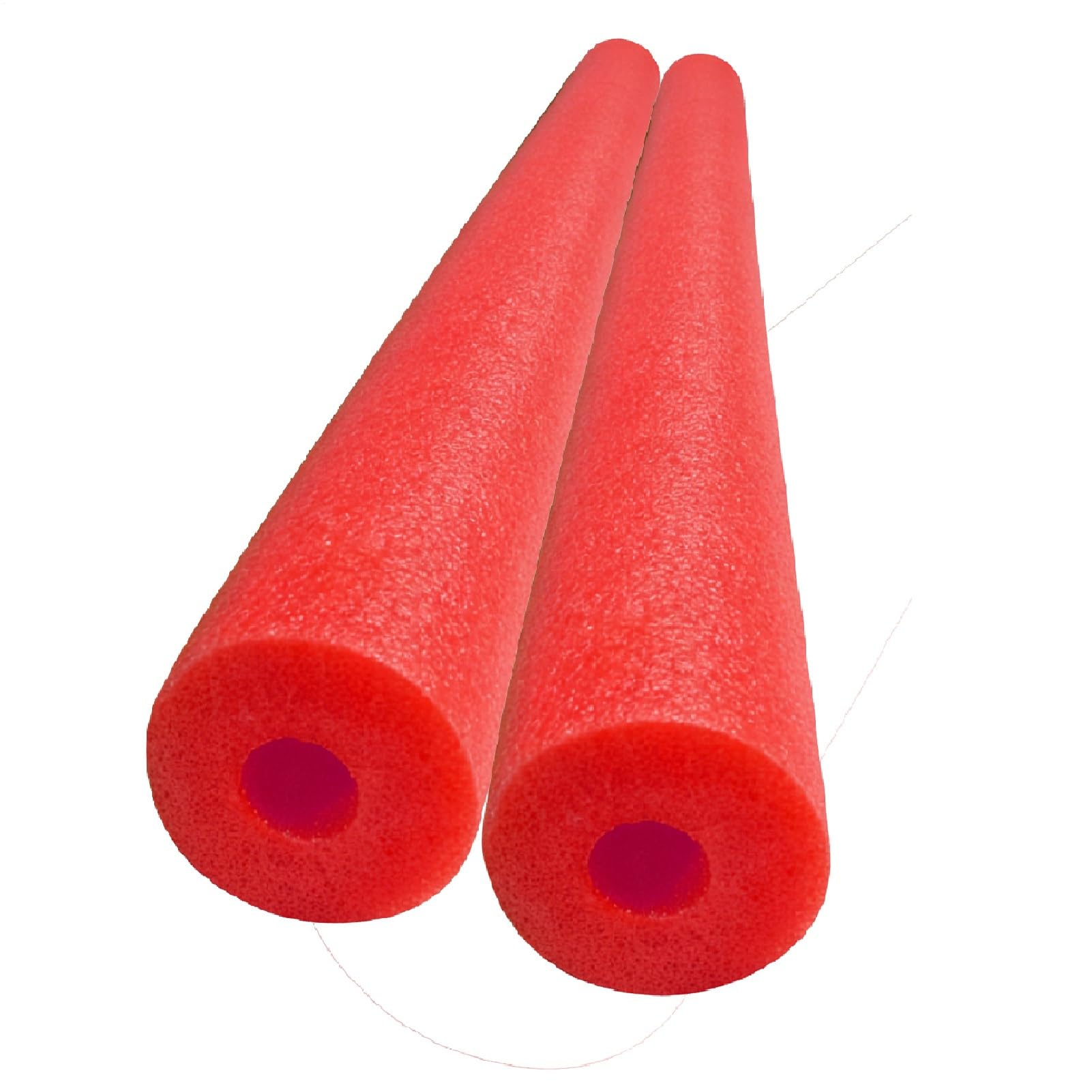 Pool Noodles Foam, 2X120CM Flexible Swimming Noodle for Kids Adults, Lightweight Floating Pool Noodles with Hole, Multipurpose Swimming Pools Foam Noodle, for Swim Training Float Aids