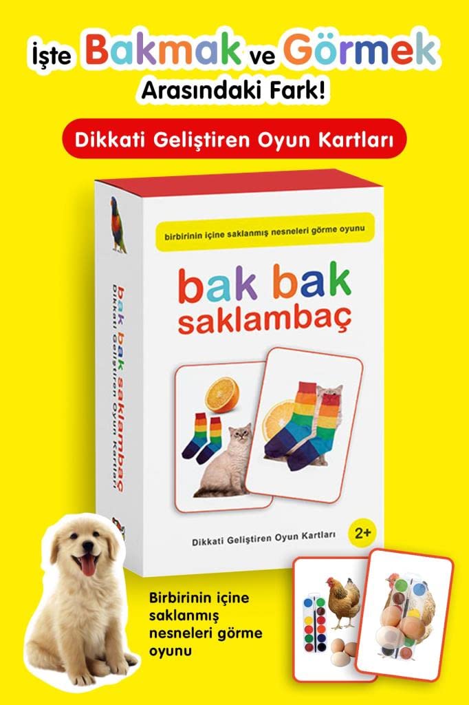 Bak Bak Bak Karty do gry do ukrywania uwagi