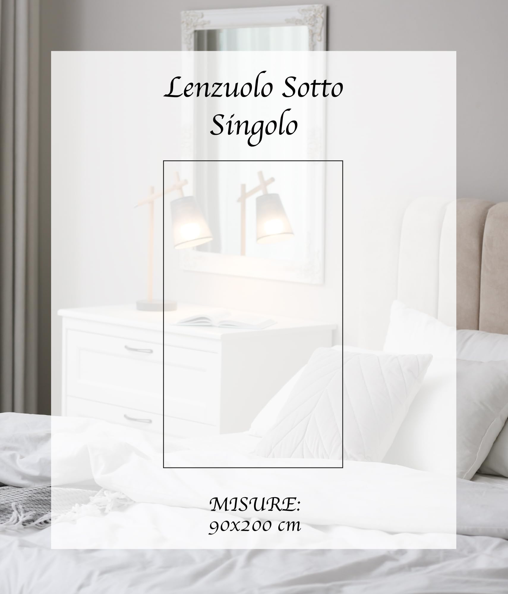 Lenzuolo Con Angoli Elasticizzati In Jersey 100% Cotone Beige 140x200 Cm - Morbido Traspirante Certificato Oeko-Tex