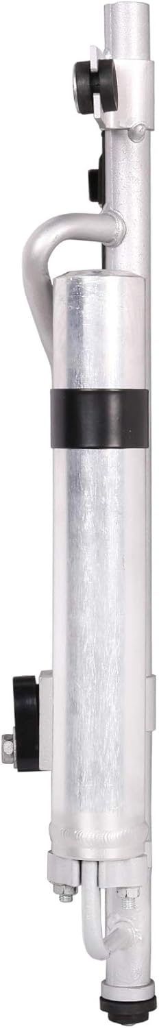 Lynol Cooling System Premium Complete Aluminum AC Condenser Replacement Compatible With 2004-2008 Aveo 2007-2008 G3 2007-2009 Swift L4 1.5L 1.6L