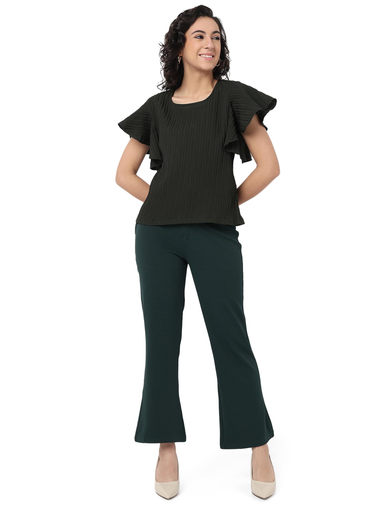 women's polyester two piece co-ord set.(SMCRD-1153)-image-7