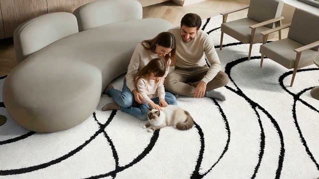 Amazon.com: SAFAVIEH Area Rug 8x10 - Florida Shag Collection