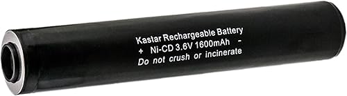 Synergy - Batería digital compatible con Streamlight 75175 linterna batería FLB-NCD-1 (3 Sub C Stick Ni-CD 3.6 V 1600 mAh)