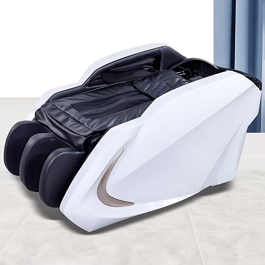 Head Spa Bed Szampon do masażu łóżko - elektryczny stół do masażu z białym prostym wzornictwem, sprzęt spa głowy z akrylową umywalką na szampon do salonu