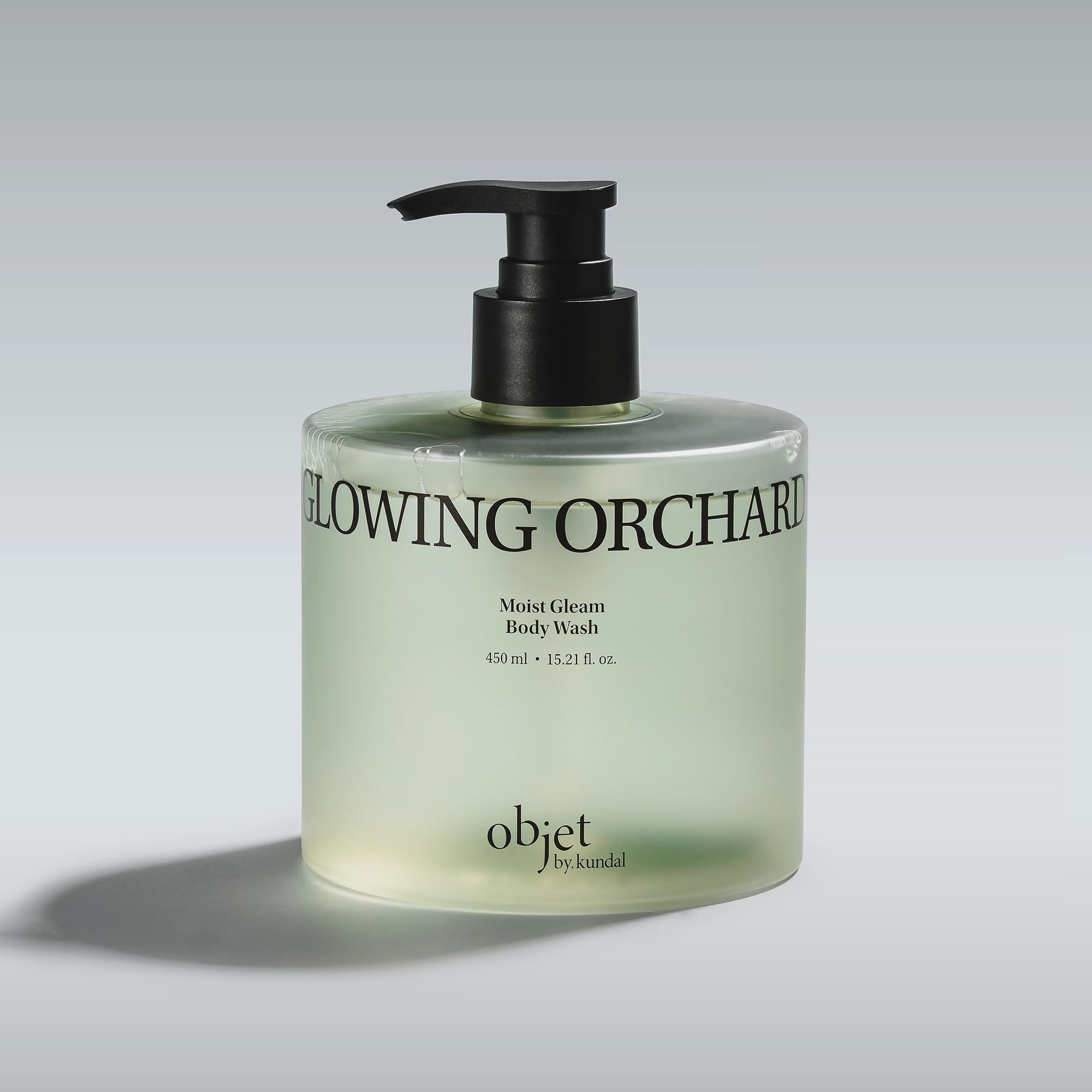 KUNDAL objet Moist Gleam Body Wash - Hydrating Glow Cleanser Resveratrol C E LHA PHA Gentle Exfoliation Rich