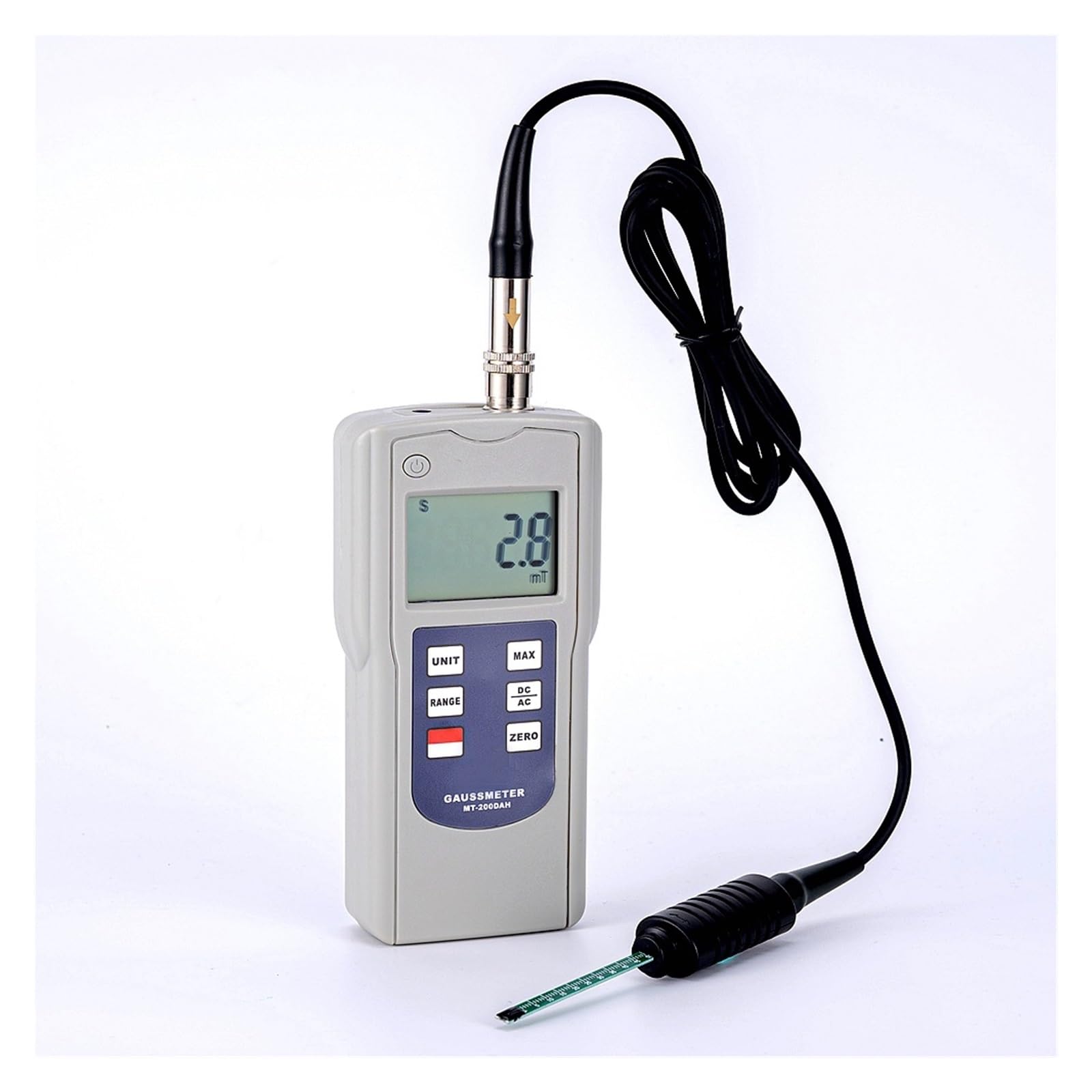 Gauss Meter 0~200mT~2000mT Magnetic Field Strength Detector for Industrial Inspection