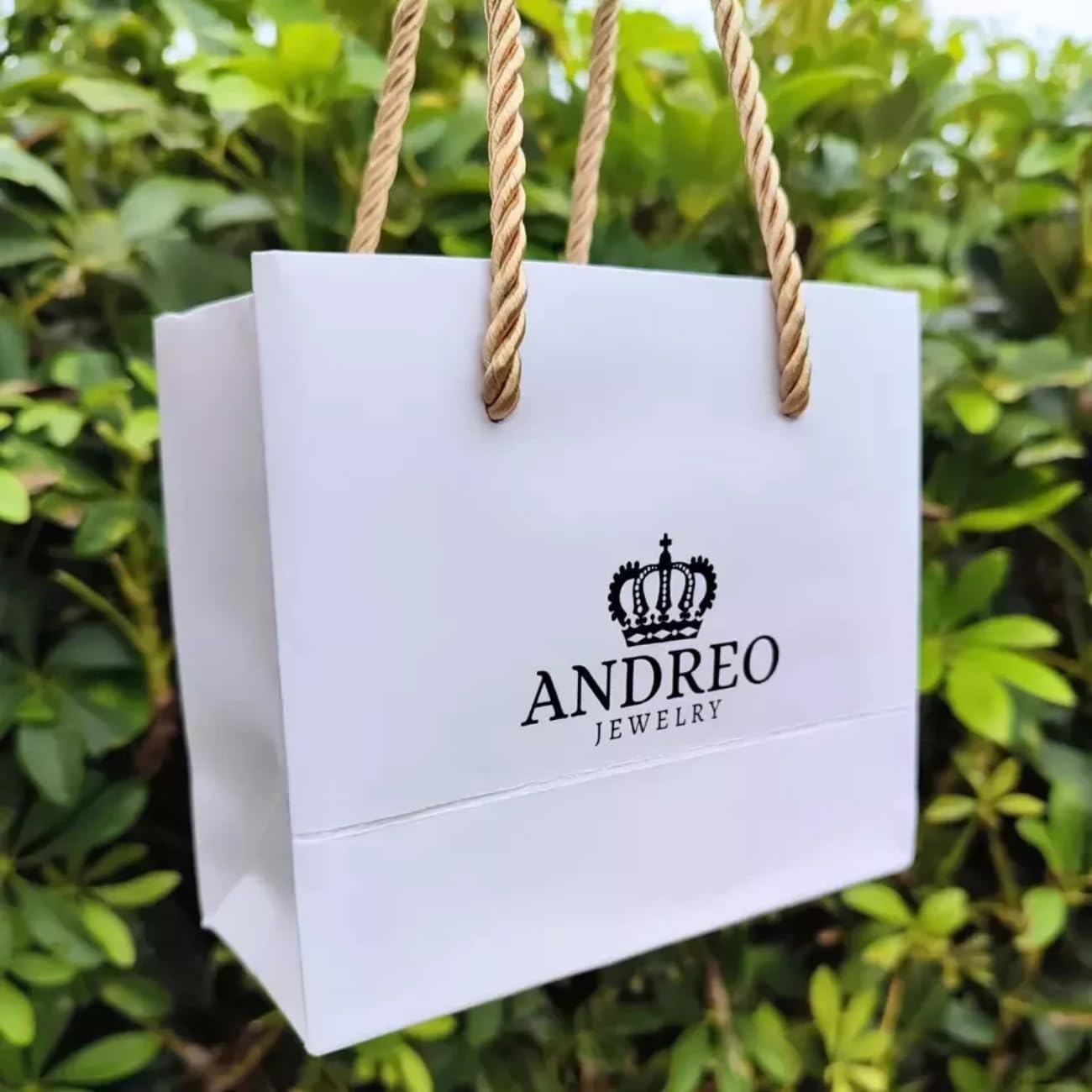 ANDREO 18k Rose Gold Heart Custom Name Forever Love Necklace Gift for wife, Valentines Gifts from Husband Anniversary, Birthday, Romantic - Image 8