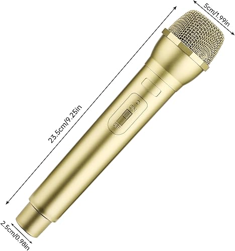 Miniatura 7 de Facmogu 3 PCS Fake Microphone Prop, Plastic Realistic Prop Microphone for Kids, Pretend Play Toy Mics Simulate Speech Practice, Mic Prop for Karaoke