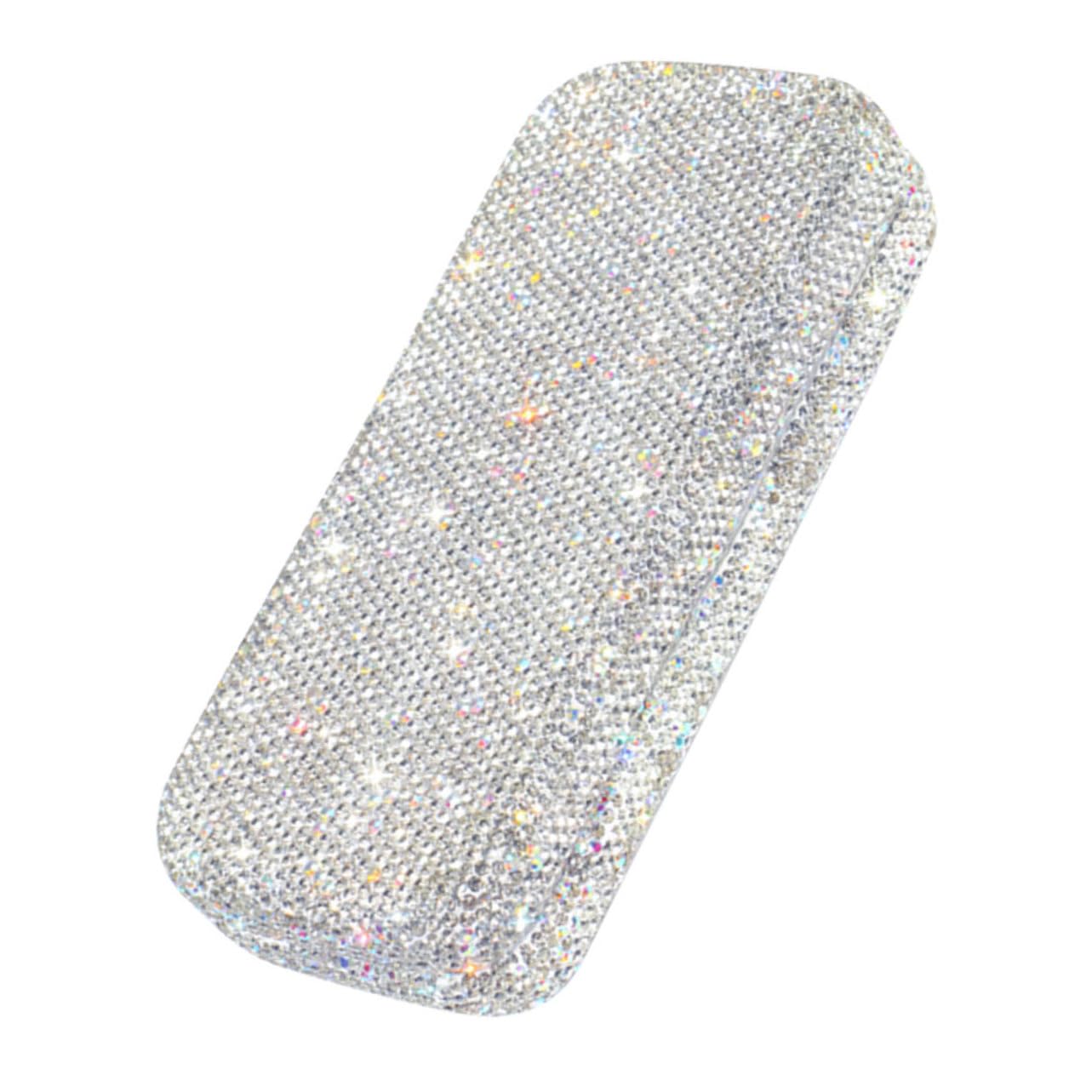5stücke Rhinestone Brillenetui Für Auto Tragbarer Eyewear Organizer Hartschaliges Design Mit Weicher Innenauskleidung Stilvolles Accessoire Für Sonnenbrillen Und Brillen