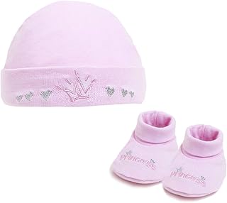 Soft Touch Baby,Clothing,Baby Boys 0-24m,Accessories,Hats & Caps Soft Touch Baby Boys Girls 2 Pc Hat & Bootee Set Gift Set Newborn Kids Hat and Booties Set NB-3 Months HB15