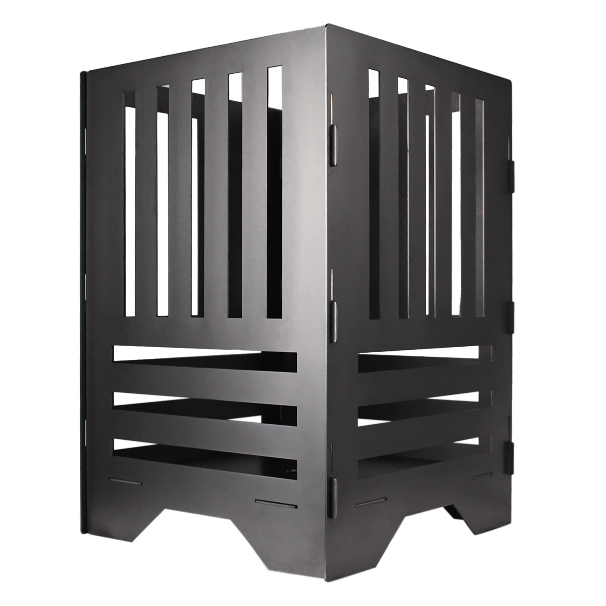 EXTRAVAGANT® Feuertonne Feuerstelle Feuerkorb Feuersäule für den Garten Terrasse Stahl Rostoptik Unikat Edelrost Geschenk Modern