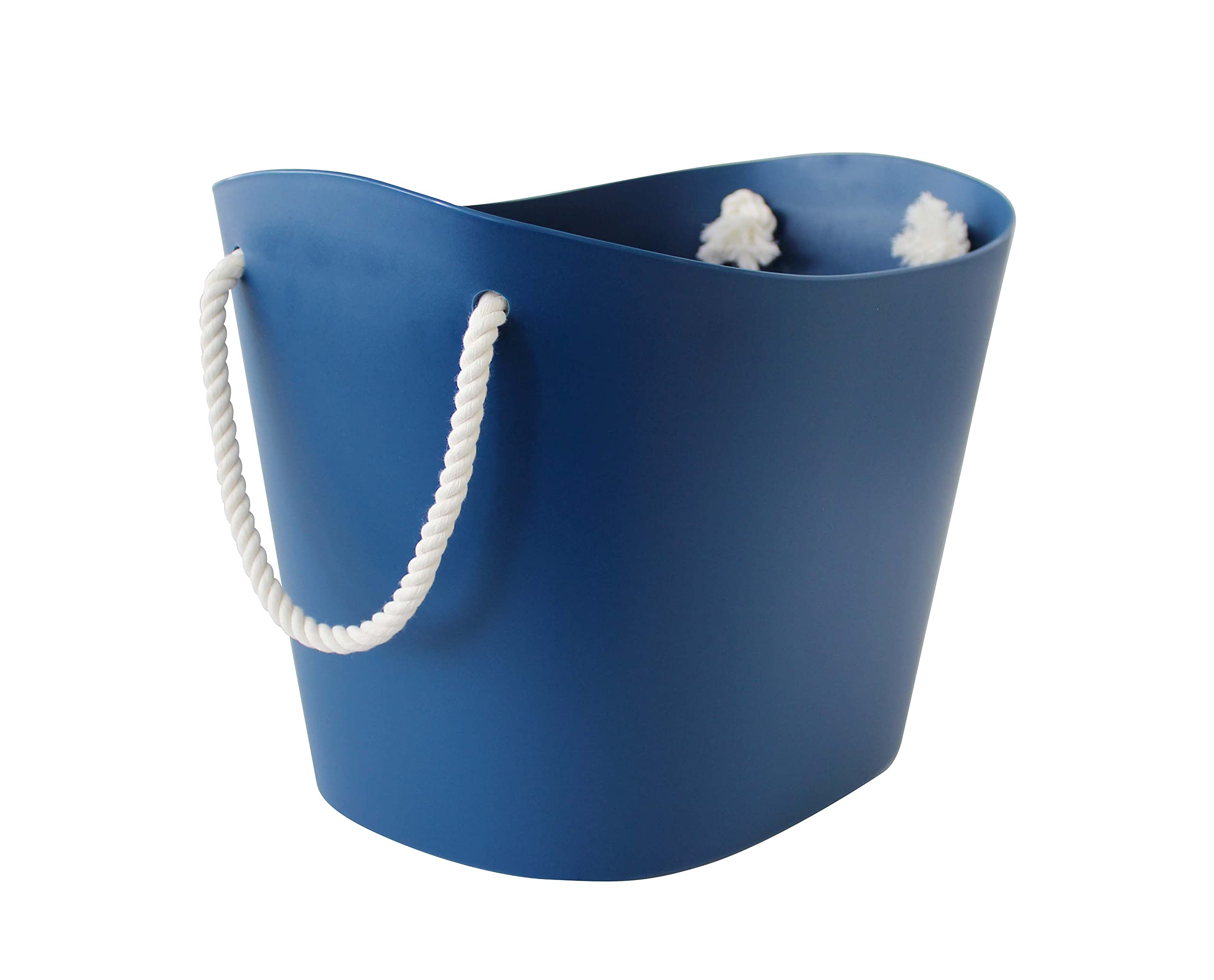 Panier de rangement Balcolore Hachiman 19L bleu marine pour trier la maison
