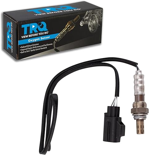 Vista 311 de TRQ Sensor de Oxígeno O2 de 4 Hilos de Banda Estrecha Compatible con VW Atlas 2.0L 2018-21, VW GTI 2.0L 2016-18, Audi A3 Quattro 2.0L 2015-18, VW