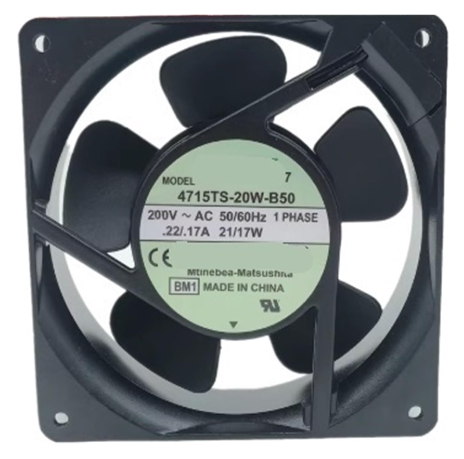 LZIKKGKI 4715TS-20W-B50 200V 50/60HZ 21/17W Cooling Fan