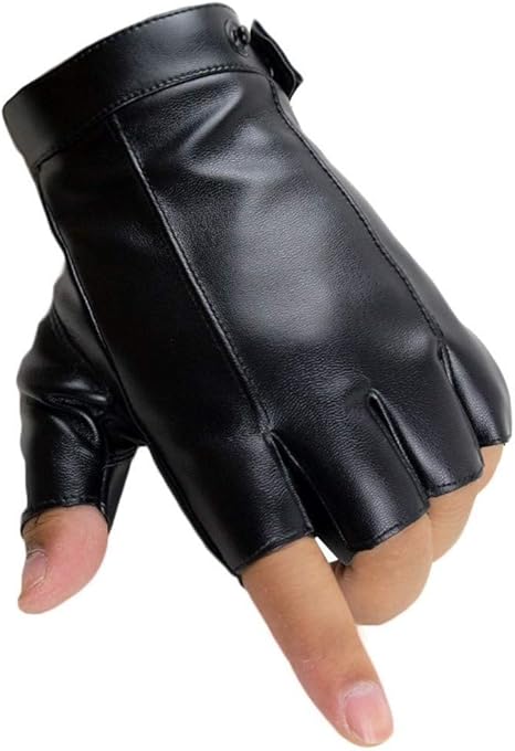 Amazon Co Jp Fusadascs 屋外の手袋を運転ファッションハーフフィンガーグローブユニセックスレザー指なし手袋 Color Black Gloves Size One Size ホーム キッチン Amazon Co Jp Fusadascs 屋外の手袋を運転ファッションハーフフィンガーグローブユニセックスレザー指なし手袋 Color Black Gloves Size One Size ホーム キッチン