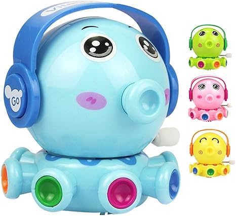 Amazon Remeehi ゼンマイ仕掛けのおもちゃ タコ 子供玩具 赤ちゃん 幼児のおもちゃ おもちゃ