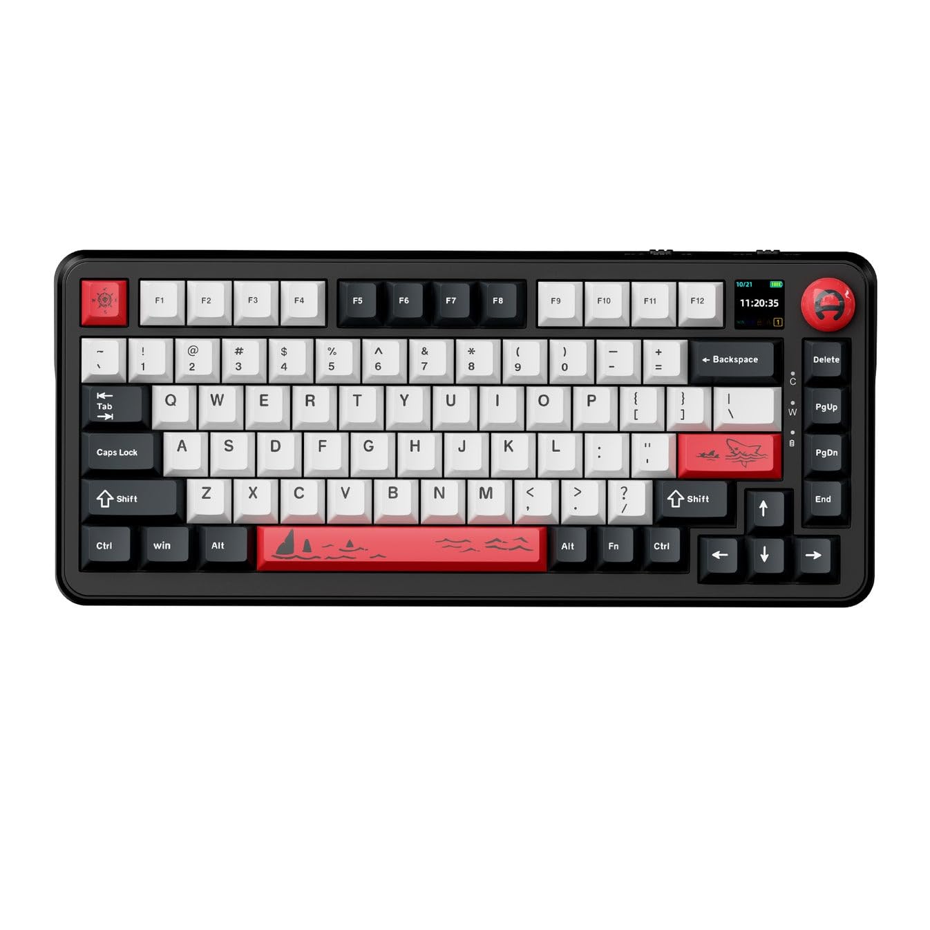 Coverzone Ajazz AK820 Max Plus Mute Switch 3 Mode Mechanical