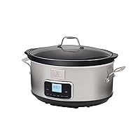 Electrolux Esc7400 Slow Cooker, Pentola Elettrica In Acciaio Inox Per Cottura Lenta