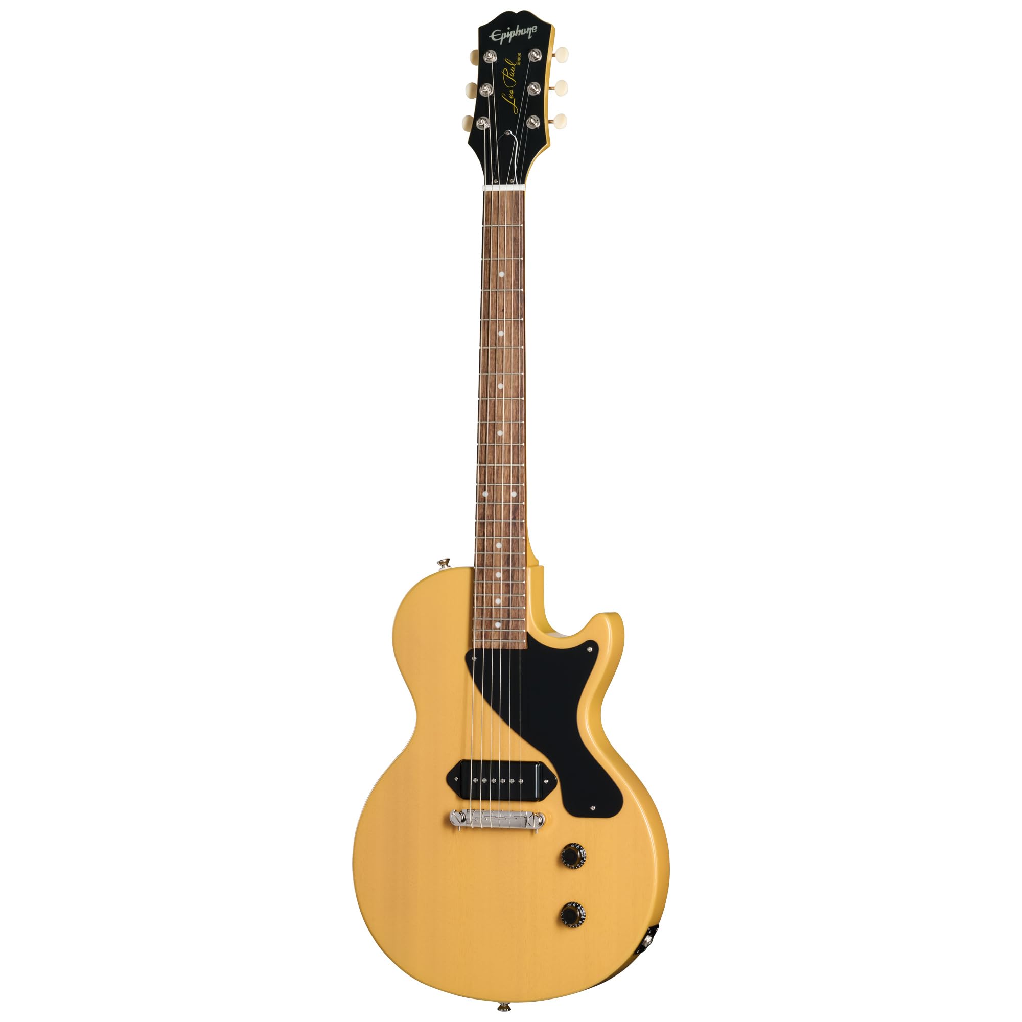 Amazon.com: Epiphone Inspired by Gibson Les Paul Junior, TV Yellow