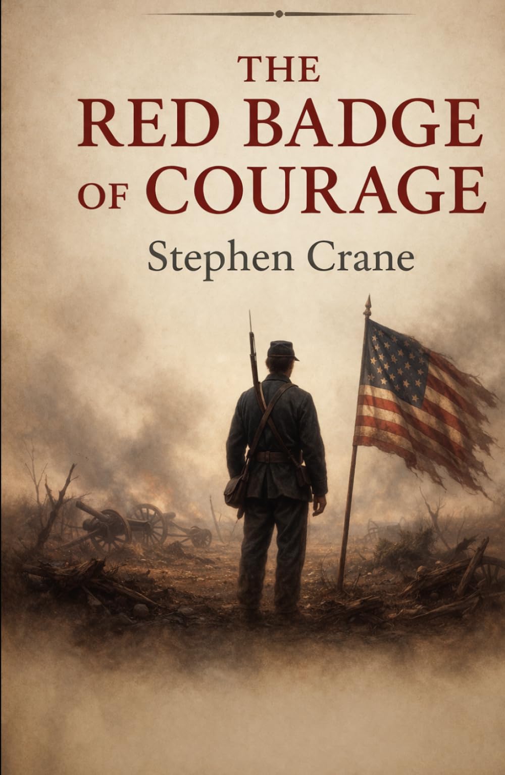 The Red Badge of Courage: A Civil War Story of Courage, Fear, and Growth: Stephen Crane’s Classic War Novel on Courage, Honor, and the Reality of Battle
