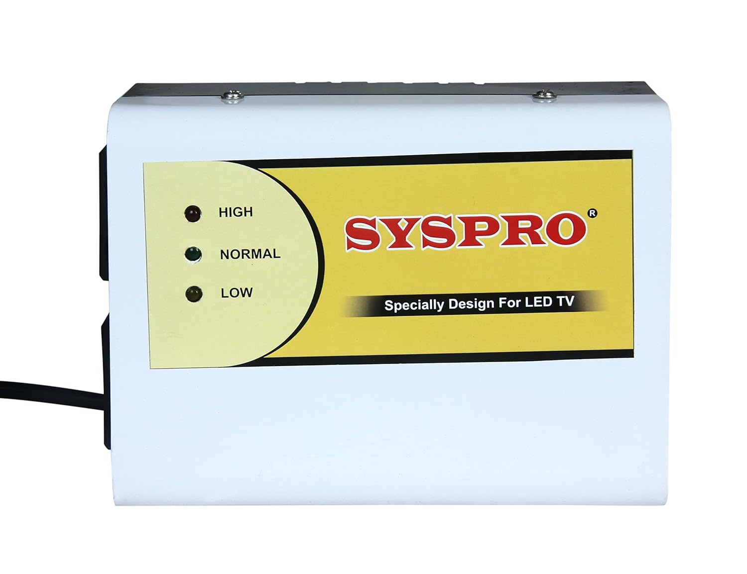 SYSPRO Garrison Voltage Stabilizer for LED TV Upto 45 Inch with Twin