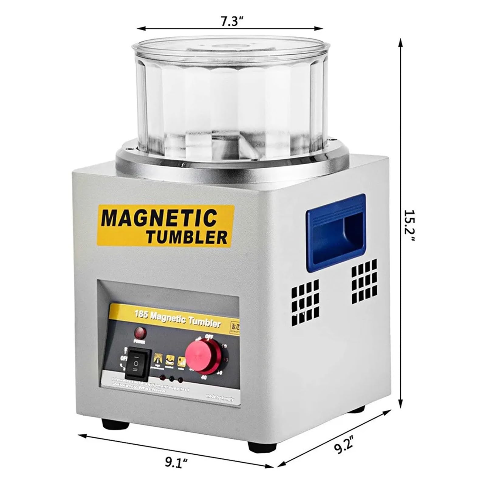 Schmuckpolierer Elektrische magnetische Poliermaschine, Reinigungs-, Polier- und Entgratungsräte, magnetische Poliermaschine for Schmuck und Schmuck