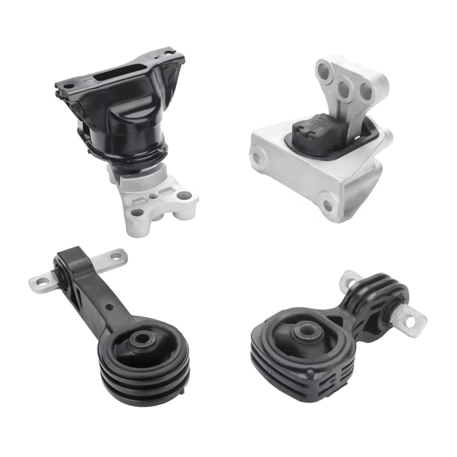 Gtvrfloki One Color Car Engine Mounts Compatible With Civic 1.8L 2006 2007 2008 2009 2010 2011 4Pcs Engine Motor Transmission Mount Bracket Support Holder Anti Shake