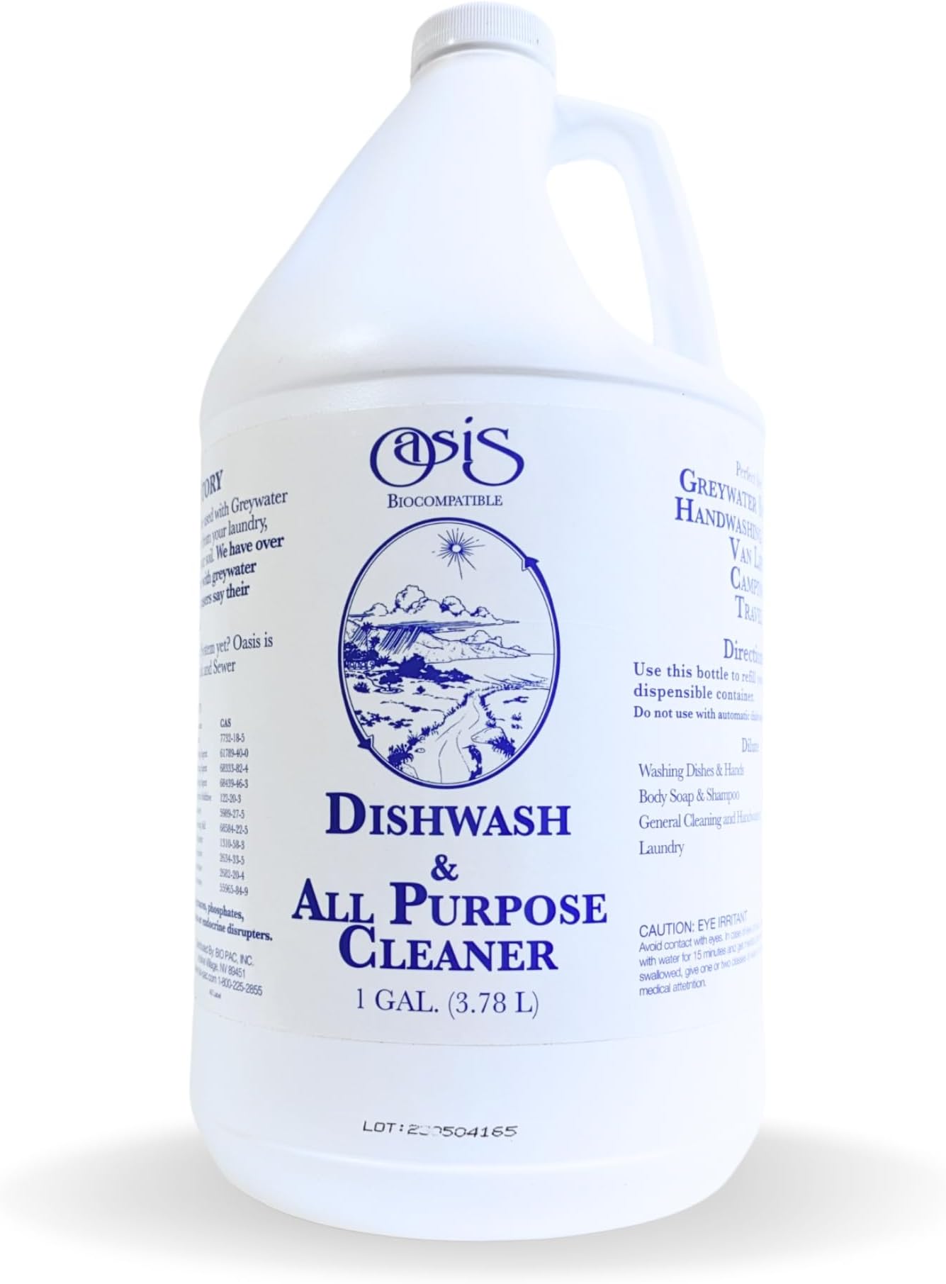 Oasis Dish Soap Liquid & All Purpose Cleaner Reuse Greywater for