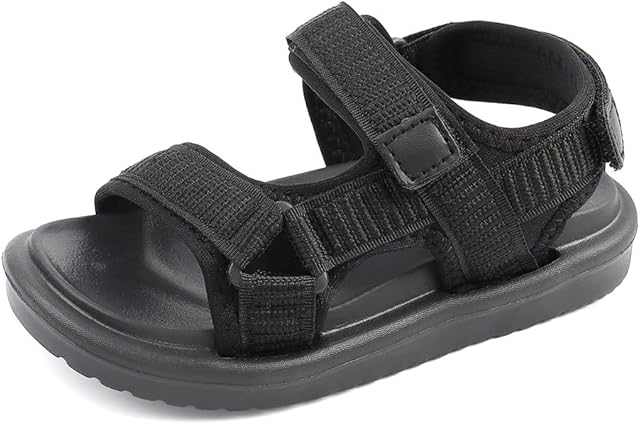 MASOCIO Boys Girls Sandals Toddler Kids Open Toe Summer Shoes Casual Beach Non-Slip Shoes (Toddler/Little Kid)