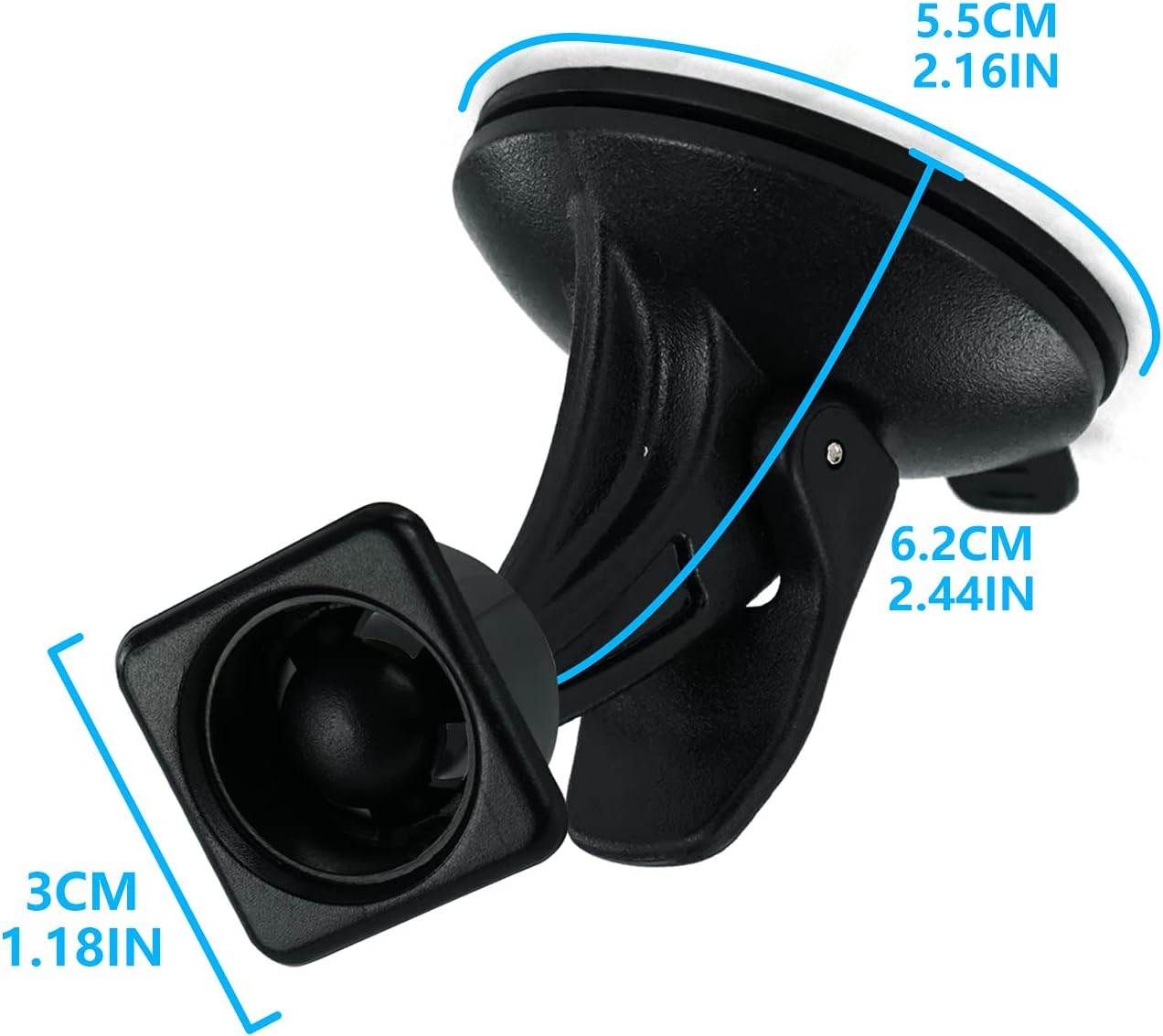 ekind gps 360 degree rotation mount holder compatible for tomtom go 520 530 630 720 730 920 black