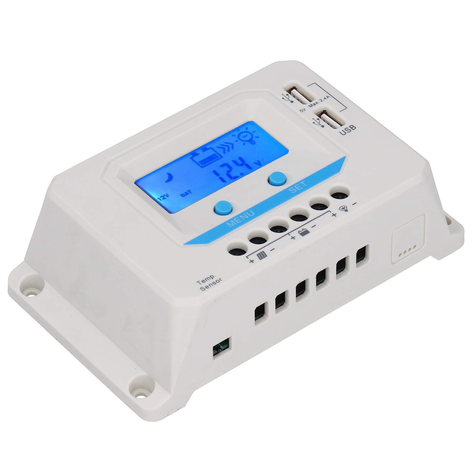 30A Solarladeregler-Panel mit LCD-Display EL2430Z