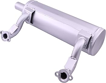 Amazon.com: DVPARTS Horizontal Low Mount Muffler 49070-0879