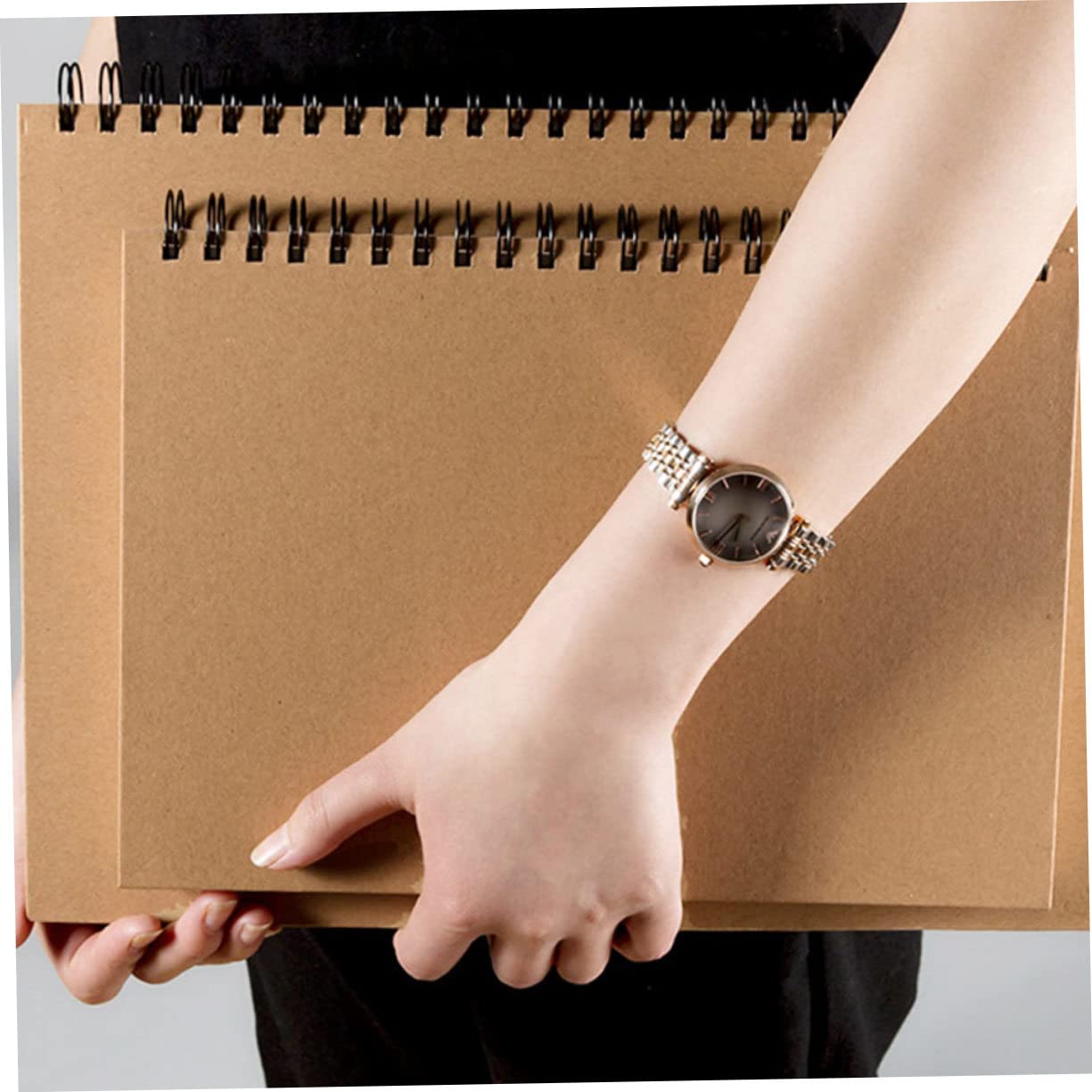 Carnet de Croquis et Pages Sécurisées Papier Épais pour Élève pour Dessins Créatifs et Croquis